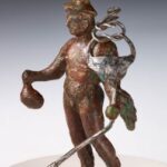 Statuette des römischen Gottes Merkur aus dem Stabsgebäude des Bonner Legionslager